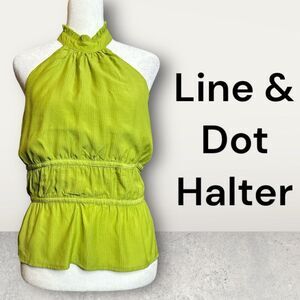 Line and Dot Sienna Halter top